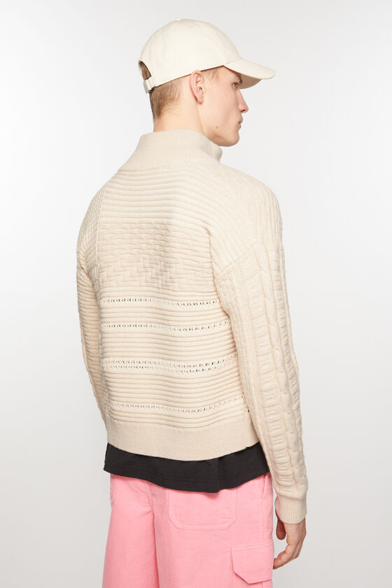 (image for) Concise Patchwork knit cardigan